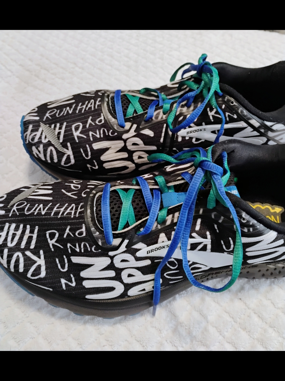 Brooks Adrenaline GTS 20 Run Happy Shoes Mens Size 11 - Picture 12 of 16